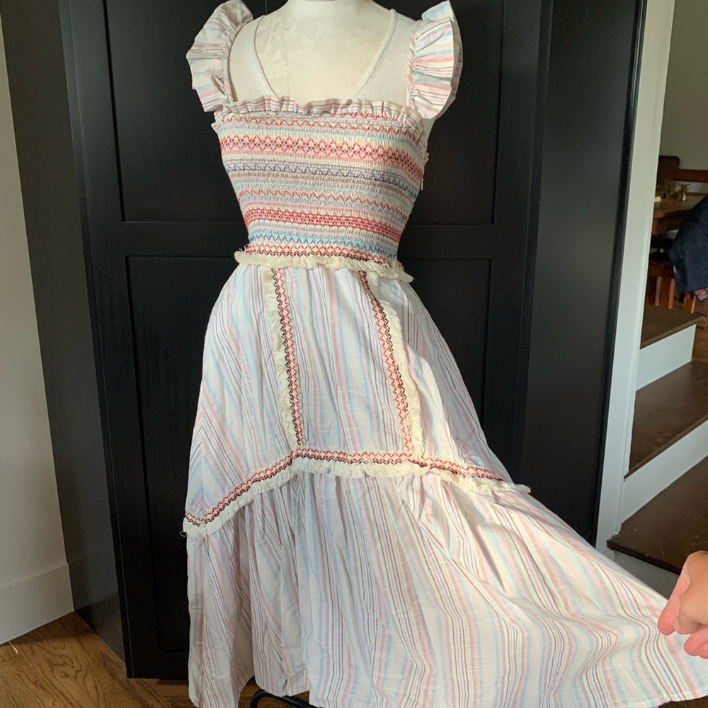 Alison Ruffle & Fringe Dress - Picture 12 of 12